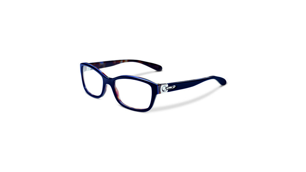 Oakley Junket Eyeglasses, Blue Tortoise Frame, 52mm OX1087-0652