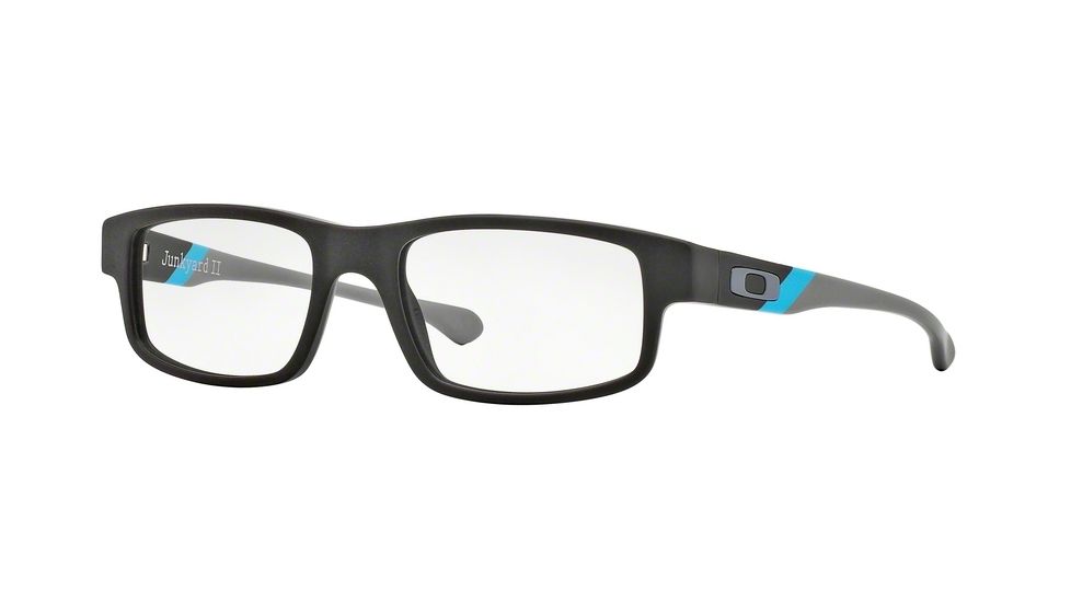 Oakley JUNKYARD II OX1097 Bifocal Prescription Eyeglasses 109703-51 - Brown-Grey Frame, Clear Lenses