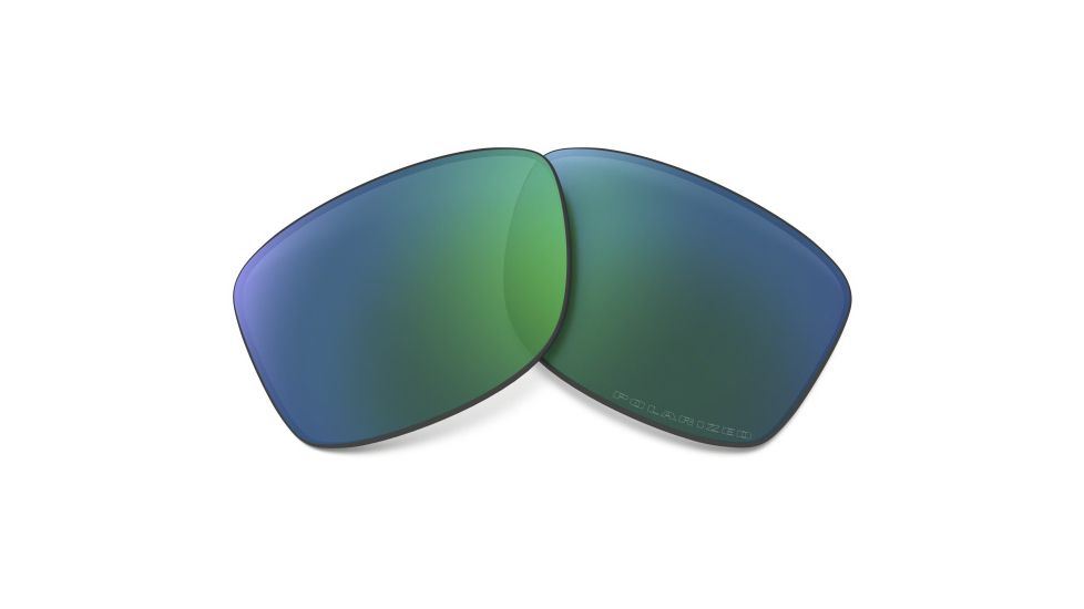 Oakley Jupiter Squared Polarized Replacement Lenses, Jade Iridium, ROO9135CB 2167