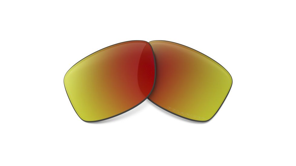 Oakley Jupiter Squared Polarized Replacement Lenses, Ruby Iridium, ROO9135CB 2145