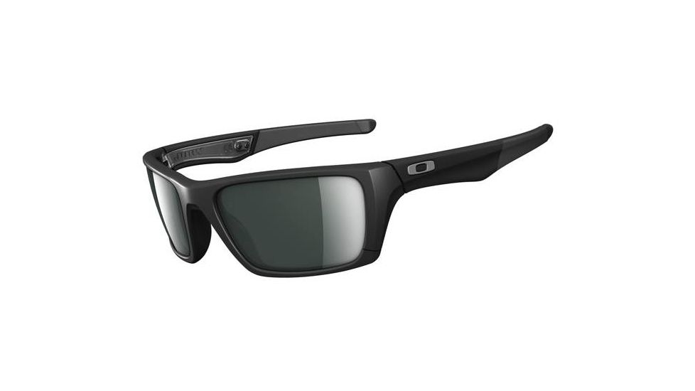 Oakley Jury Sunglasses - Matte Black Frame w/ Dark Grey Lenses OO4045-04