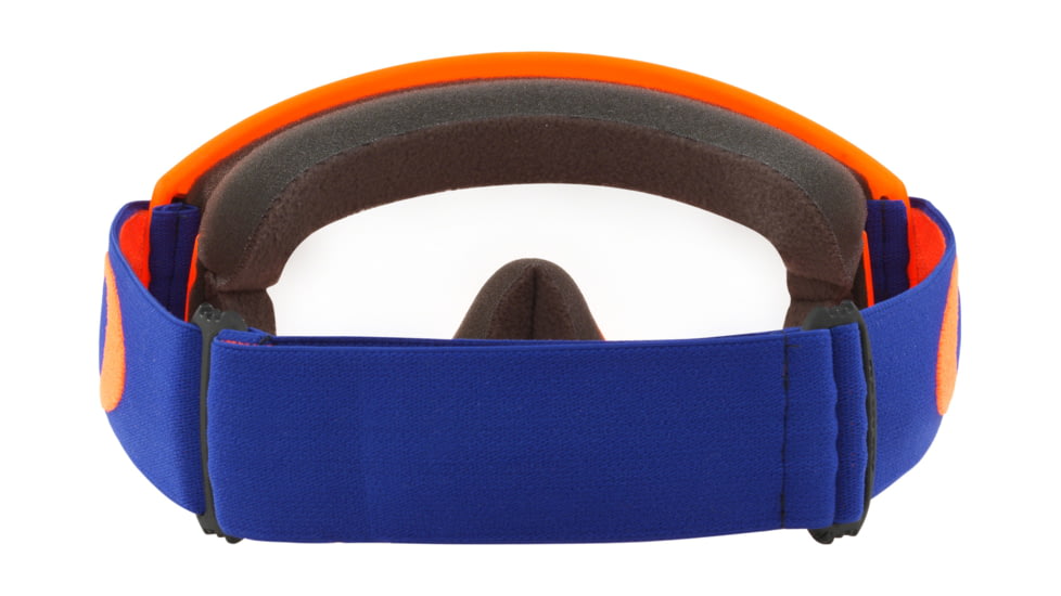Oakley L-Frame MX Goggles, Orange/Blue/Clear, OO7008-02