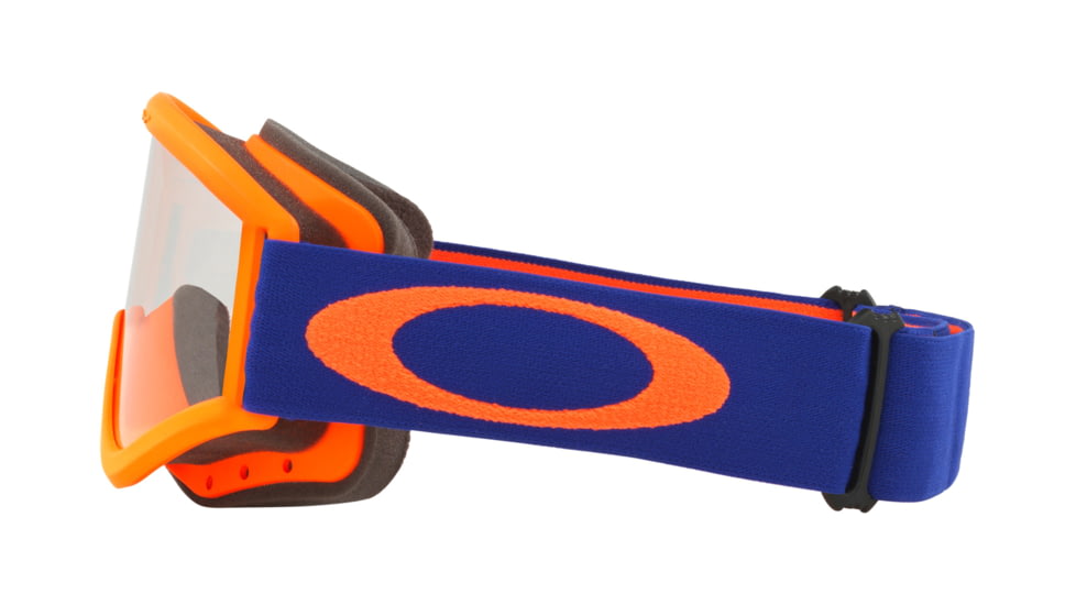 Oakley L-Frame MX Goggles, Orange/Blue/Clear, OO7008-02