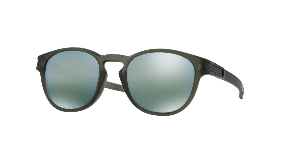 Oakley LATCH A OO9349 Progressive Prescription Sunglasses OO9349-934903-53 - Lens Diameter 53 mm, Frame Color Matte Olive Ink