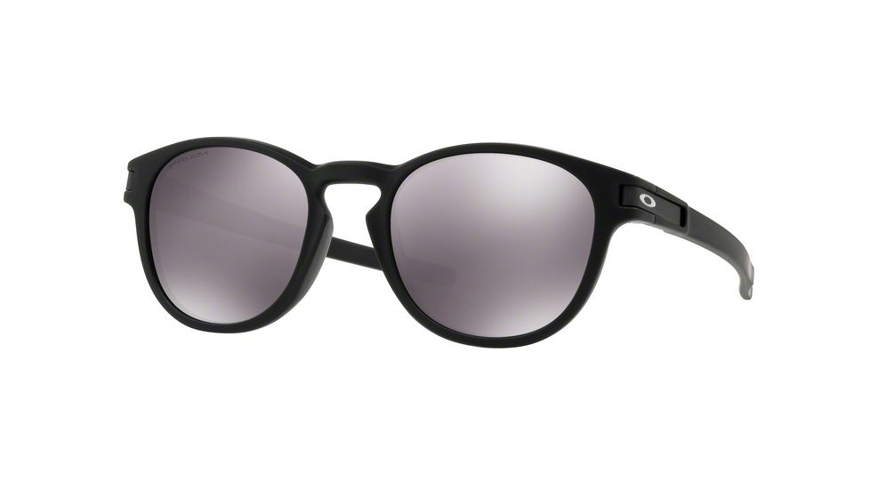 Oakley Latch A OO9349 Progressive Prescription Sunglasses, 53mm, Matte Black, OO9349-934911-53-PRO