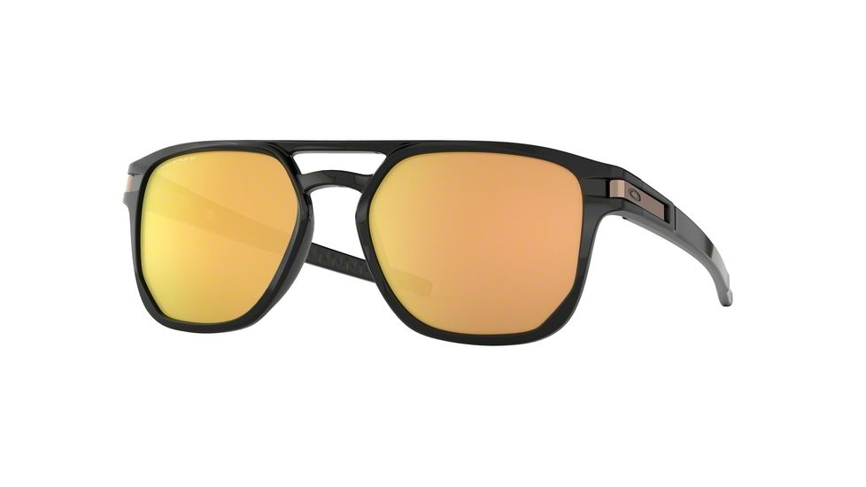Oakley LATCH BETA OO9436 Progressive Prescription Sunglasses, 54mm, Polished Black, OO9436-943608-54-PRO