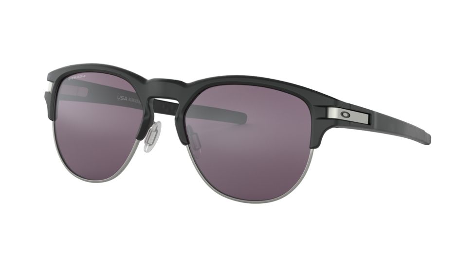 Oakley LATCH KEY OO9394M Sunglasses 939401-52 - Polished Black Frame, Violet Iridium Lenses