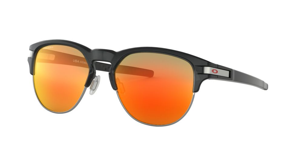Oakley LATCH KEY OO9394M Sunglasses 939404-52 - Matte Black Frame, Prizm Sapphire Lenses