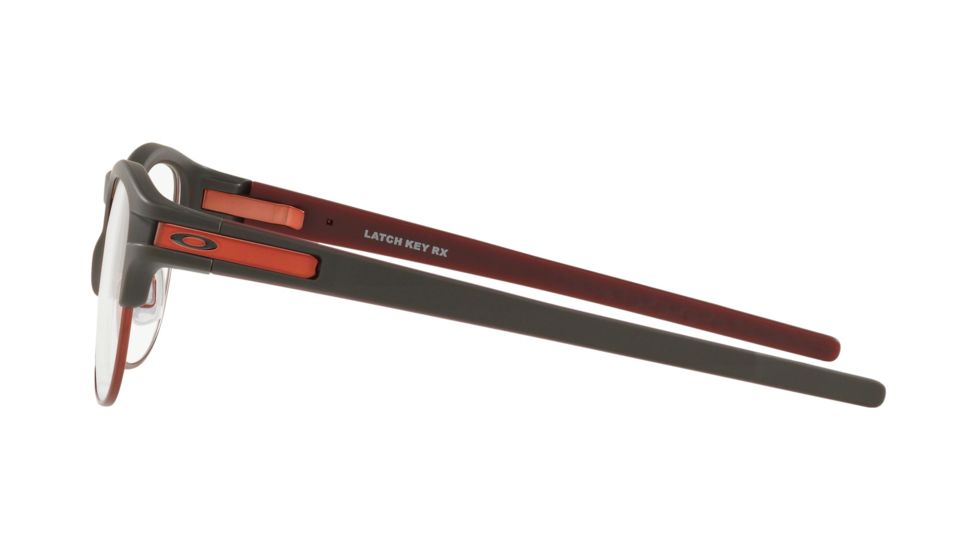 Oakley LATCH KEY RX OX8134 Prescription Eyeglasses, 50mm, Satin Gunmetal, OX8134-813406-50-SV