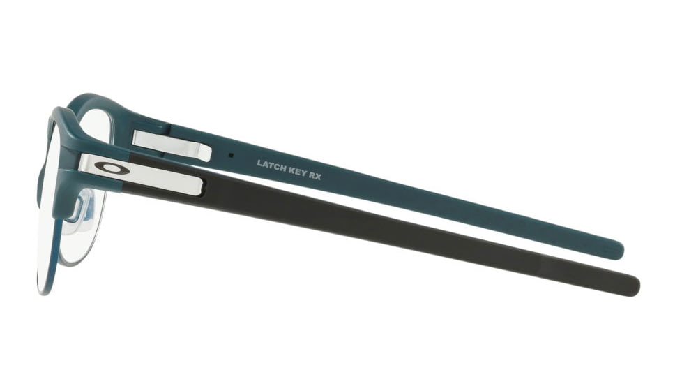 Oakley LATCH KEY RX OX8134 Bifocal Prescription Eyeglasses, 52mm, Satin Azure Blue, OX8134-813407-52-BI