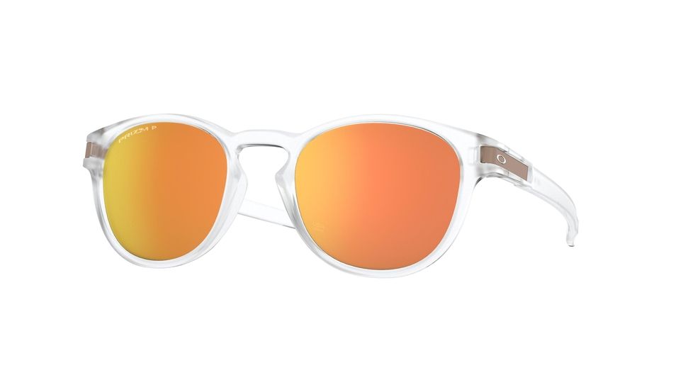 Oakley Latch OO9265 Single Vision Prescription Sunglasses, 53mm, Matte Black, OO9265-926552-53-SV