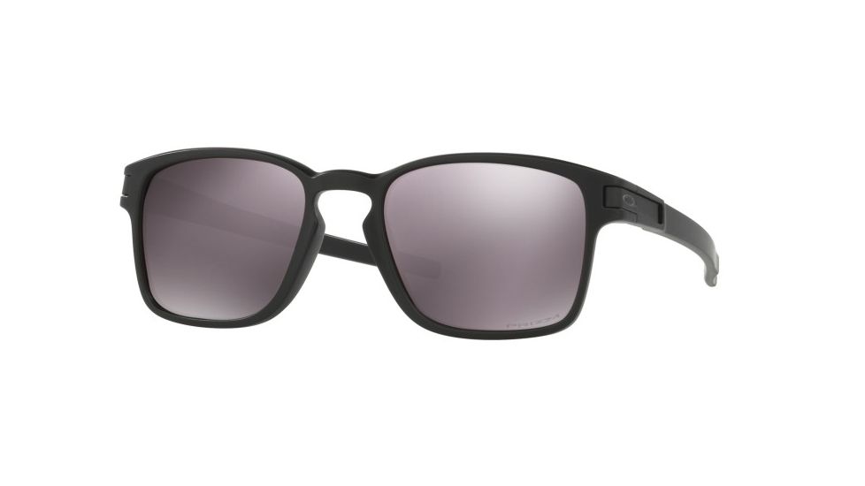 Oakley LATCH SQ OO9353 Sunglasses 935302-52 - Matte Black Frame, Prizm Daily Polarized Lenses