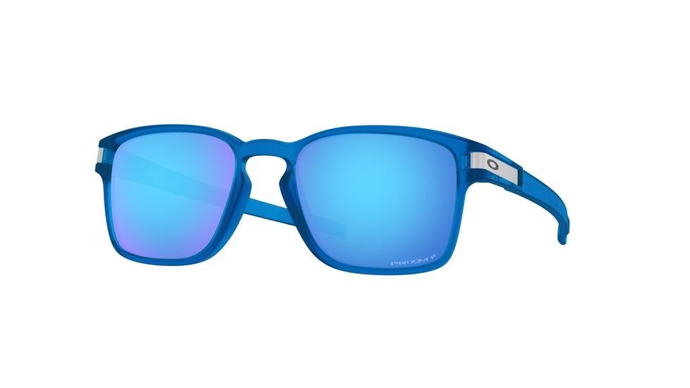 Oakley Latch Squared A OO9358 Sunglasses 935819-55 - , Prizm Sapphire Polarized Lenses