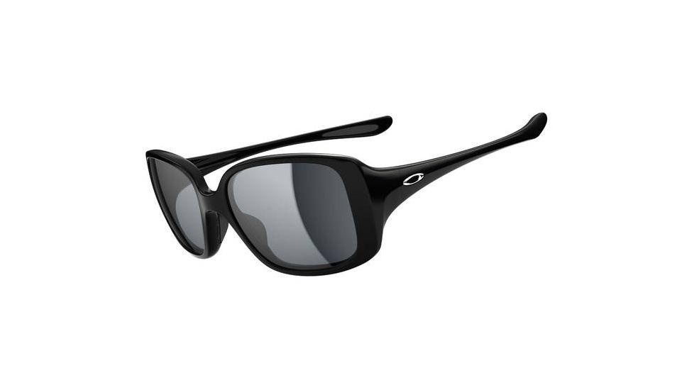 Oakley LBD Sunglasses - Polished Black Frame and Grey Lens OO9193-01
