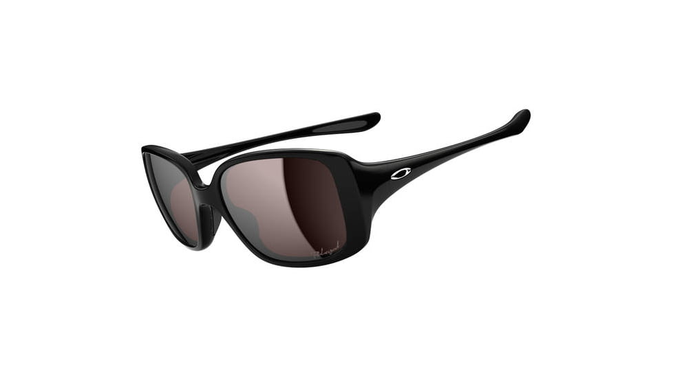 Oakley LBD Sunglasses - Polished Black Frame and OO Black Iridium Polarized Lens OO9193-05