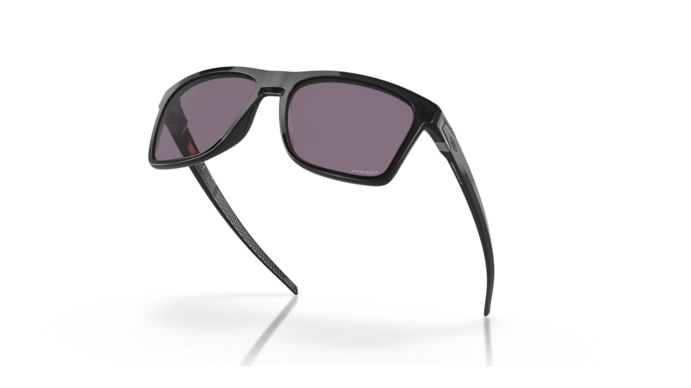 Oakley Leffingwell Sunglasses, Black Ink Frame, Prizm Grey Lens, 57, OO9100-910001-57