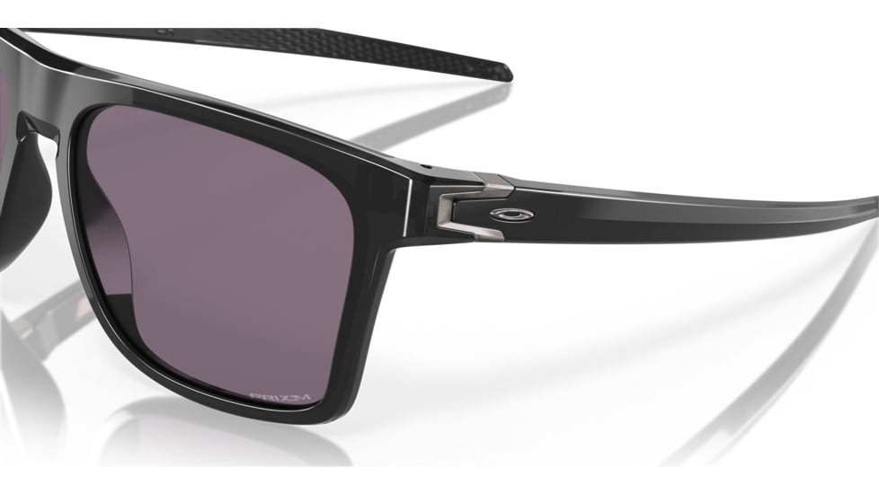 Oakley Leffingwell Sunglasses, Black Ink Frame, Prizm Grey Lens, 57, OO9100-910001-57