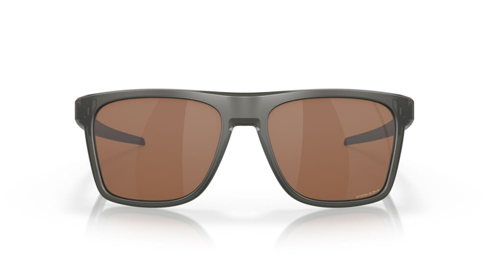 Oakley Leffingwell Sunglasses, Matte Grey Smoke Frame, Prizm Tungsten Lens, 57, OO9100-910002-57