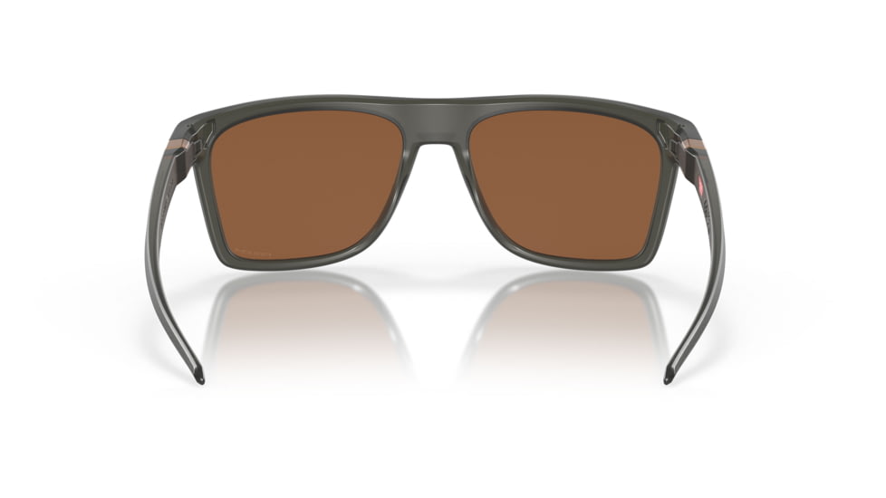 Oakley Leffingwell Sunglasses, Matte Grey Smoke Frame, Prizm Tungsten Lens, 57, OO9100-910002-57