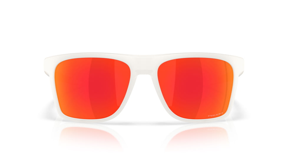 Oakley Leffingwell Sunglasses, Matte Vapor, PRIZM Ruby, OO9100-2057