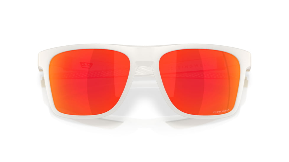 Oakley Leffingwell Sunglasses, Matte Vapor, PRIZM Ruby, OO9100-2057