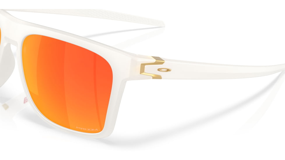 Oakley Leffingwell Sunglasses, Matte Vapor, PRIZM Ruby, OO9100-2057