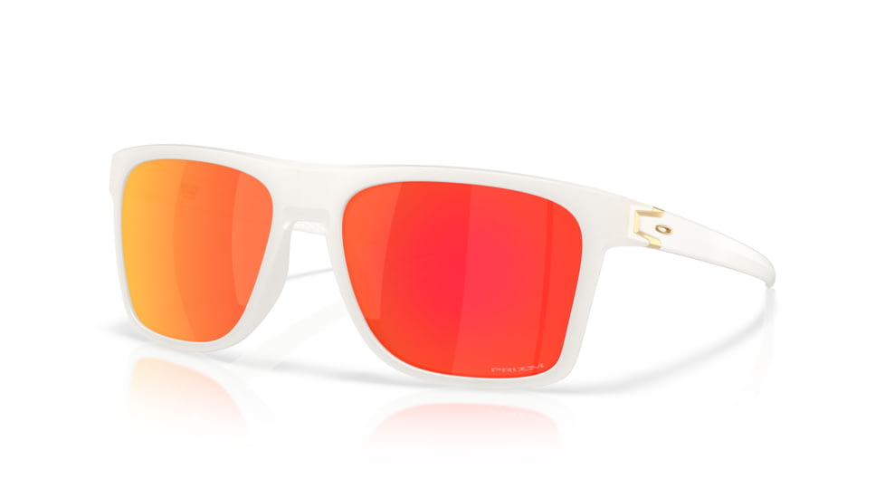 Oakley Leffingwell Sunglasses, Matte Vapor, PRIZM Ruby, OO9100-2057
