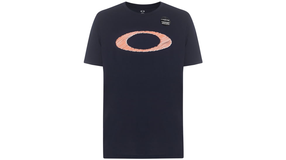 Oakley Legacy Ellipse Tee - Mens, Fathom, Large, 457553-6AC-L