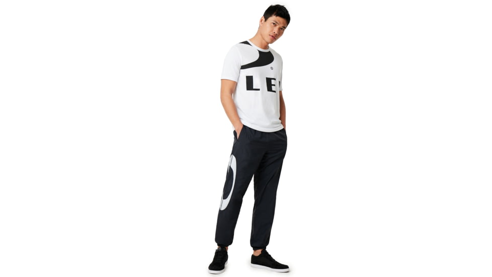 Oakley Legacy Ellipse Track Pant - Mens, Blackout, Extra Large, 422530-02E-XL