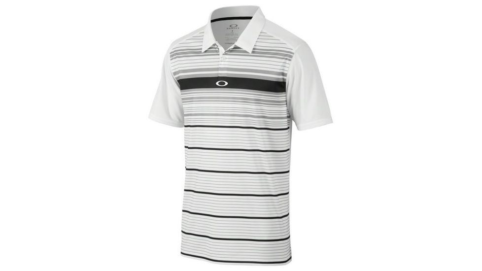 Oakley Legacy Polo, White, Medium 433451-100-MD