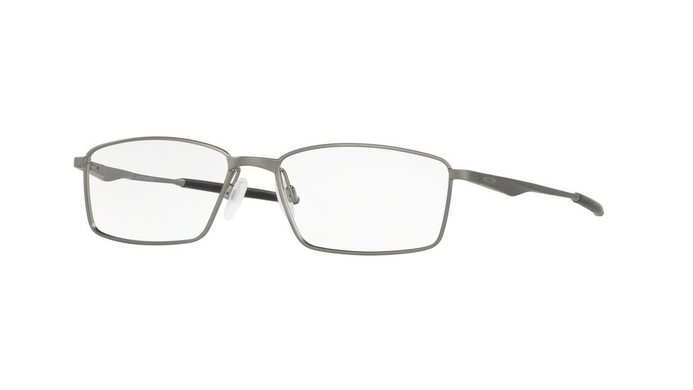 Oakley LIMIT SWITCH OX5121 Single Vision Prescription Eyeglasses 512103-53 - Brushed Chrome Frame