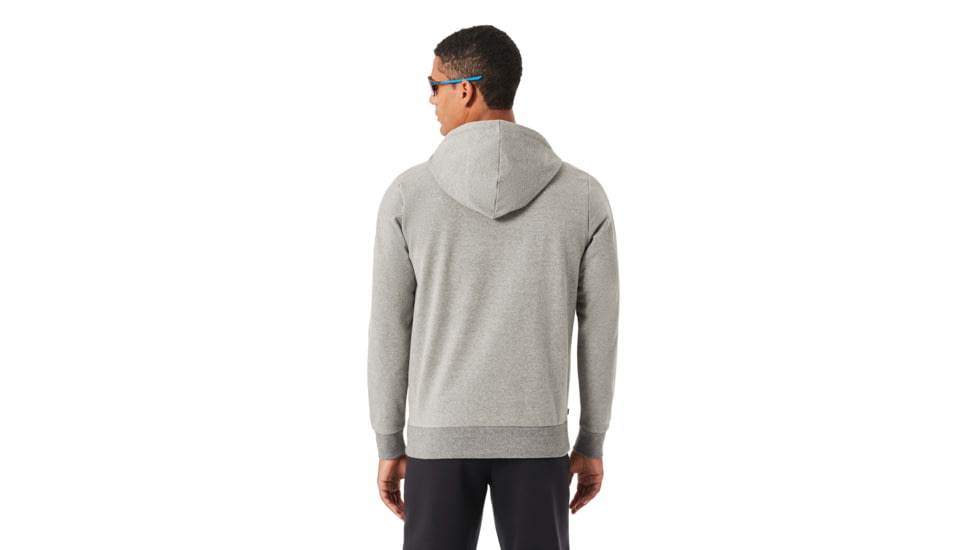 Oakley Link Full Zip Fleece - Mens, Athletic Heather Grey, Small, 472330B-24G-S