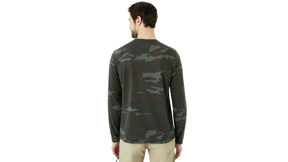 Oakley Link LS Top - Mens, Blackout Camo, Large 434247P-978-L