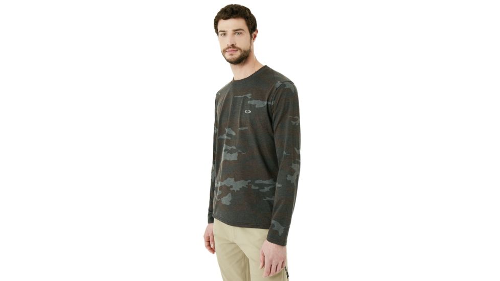 Oakley Link LS Top - Mens, Blackout Camo, Large 434247P-978-L