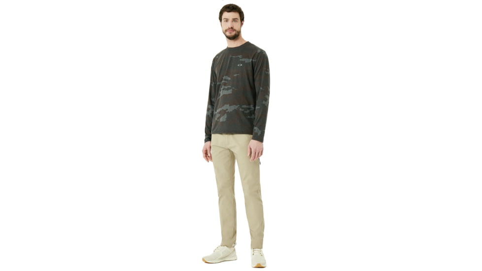 Oakley Link LS Top - Mens, Blackout Camo, Large 434247P-978-L