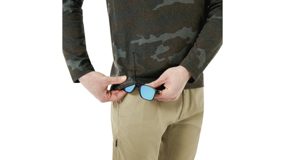 Oakley Link LS Top - Mens, Blackout Camo, Large 434247P-978-L