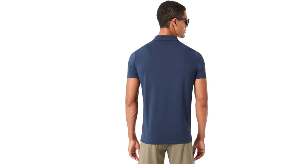Oakley Link Short Sleeve Polo - Mens, Fathom, 2XL, 433992-6AC-XXL
