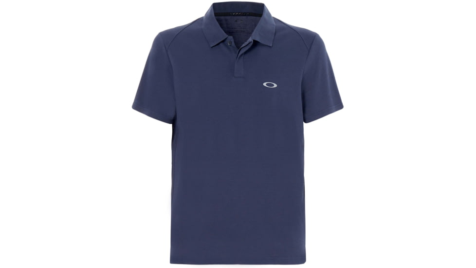 Oakley Link Short Sleeve Polo - Mens, Fathom, 2XL, 433992-6AC-XXL