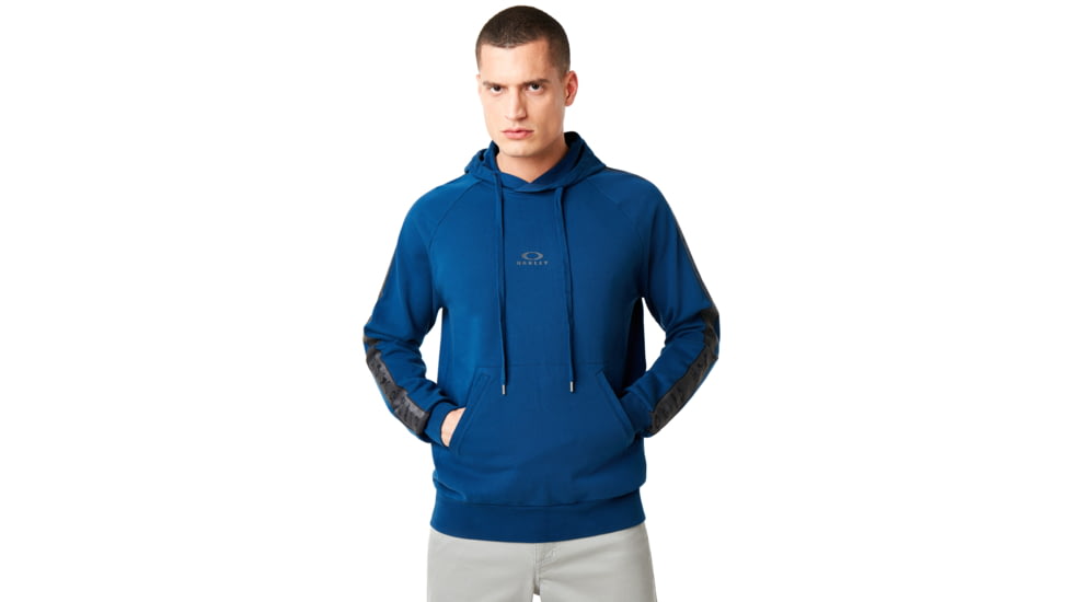 Oakley Lit Graphic Hoodie - Mens, Dark Blue, Large, 472466-609-L