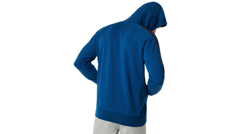 Oakley Lit Graphic Hoodie - Mens, Dark Blue, Large, 472466-609-L