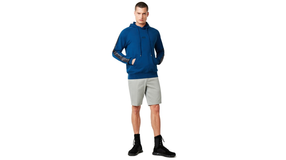 Oakley Lit Graphic Hoodie - Mens, Dark Blue, Large, 472466-609-L
