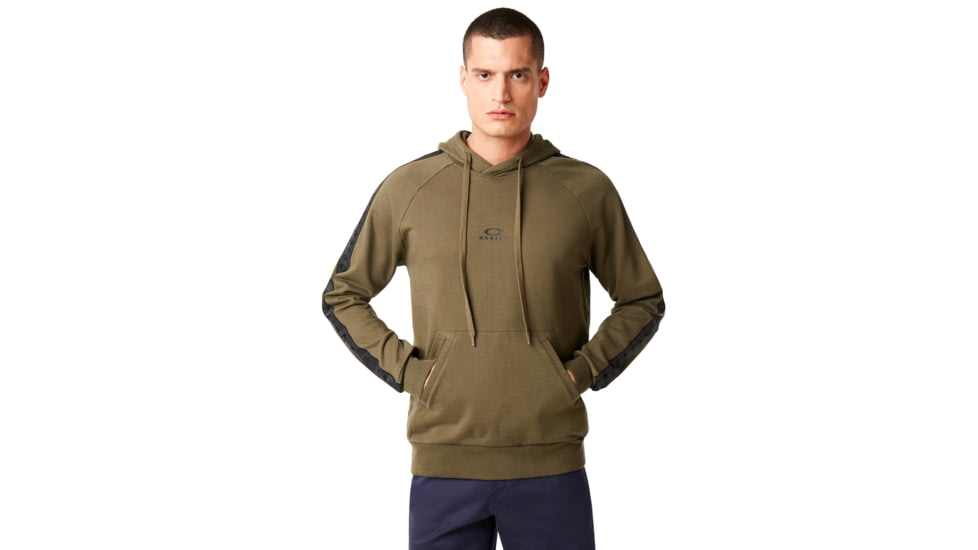 Oakley Lit Graphic Hoodie - Mens, Dark Brush, Large, 472466-86V-L