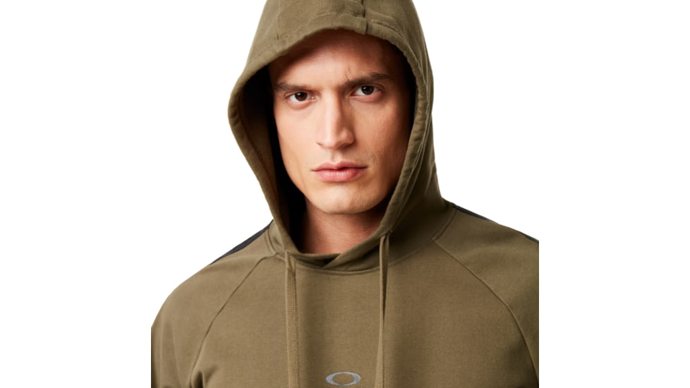 Oakley Lit Graphic Hoodie - Mens, Dark Brush, Large, 472466-86V-L