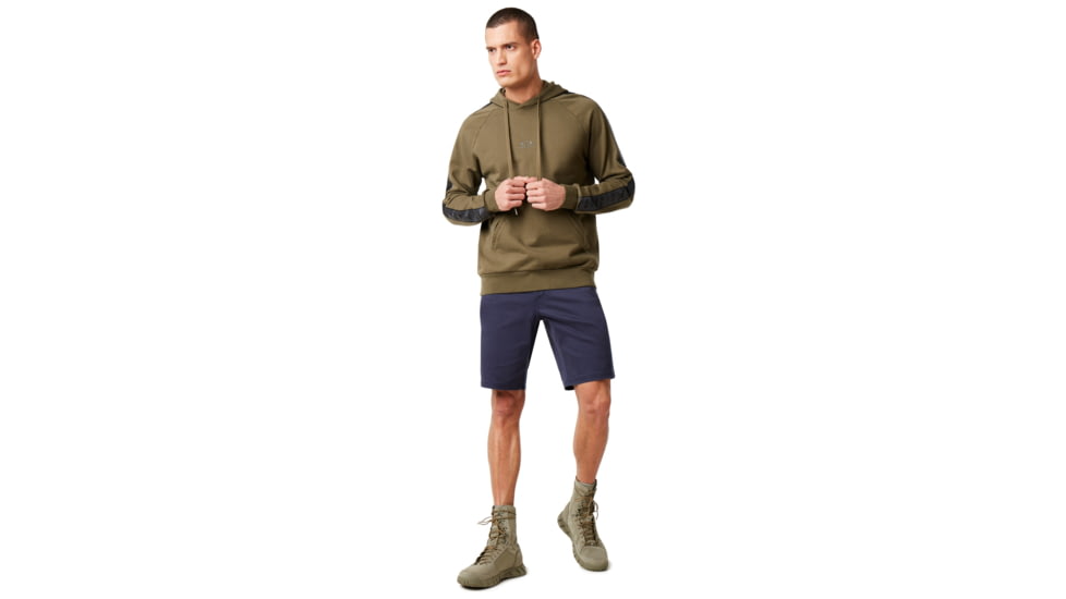 Oakley Lit Graphic Hoodie - Mens, Dark Brush, Large, 472466-86V-L
