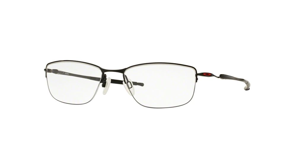 Oakley LIZARD 2 OX5120 Progressive Prescription Eyeglasses 512001-54 - Polished Black Frame