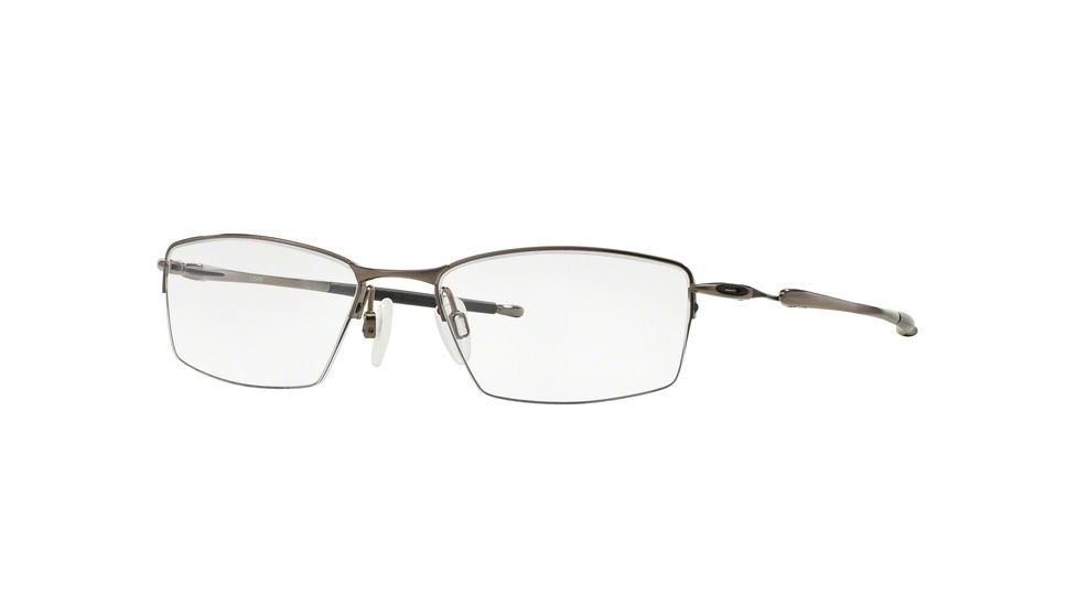Oakley Lizard Eyeglass Frames 511303-56 - Brushed Chrome Frame