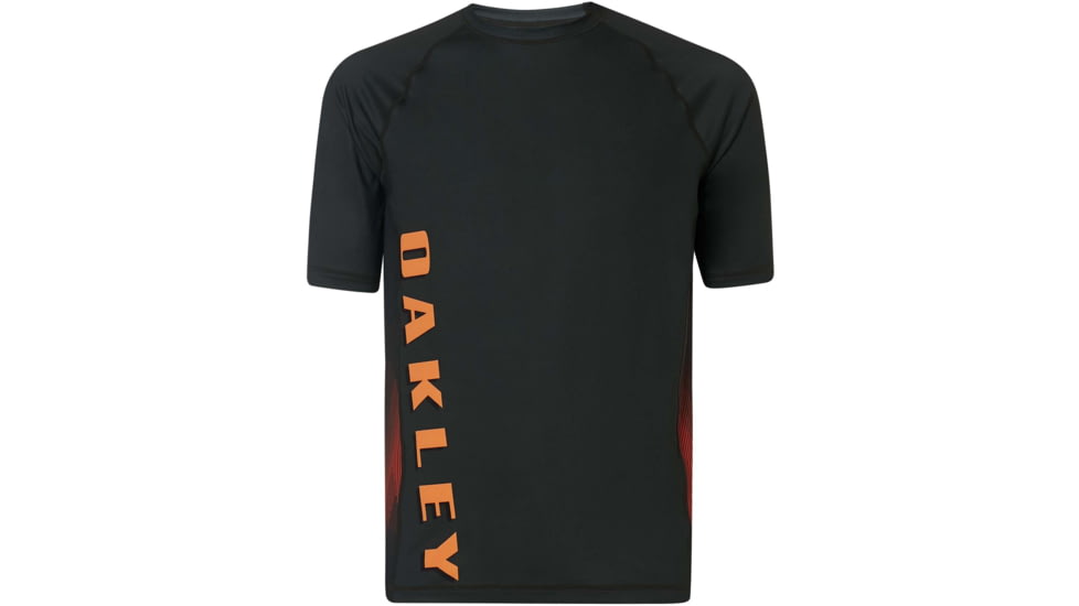 Oakley Logo 75 Rashguard Tee - Mens, New Dark Brush, Large, 482582-86L-L