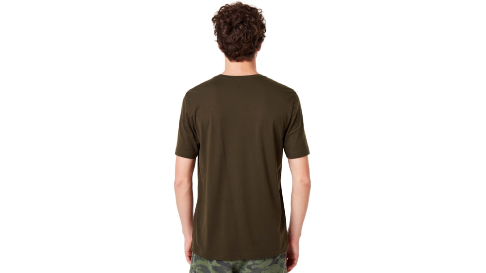 Oakley Logo Allover Logo Tee - Mens, New Dark Brush, Small, 457939-86L-S