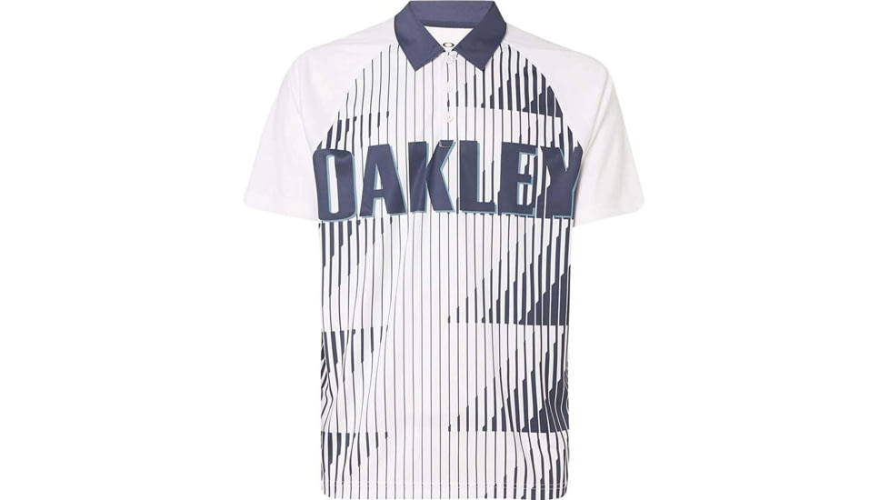 Oakley Logo Bold Logo Polo - Mens, White, Extra Large, 434415-100-XL