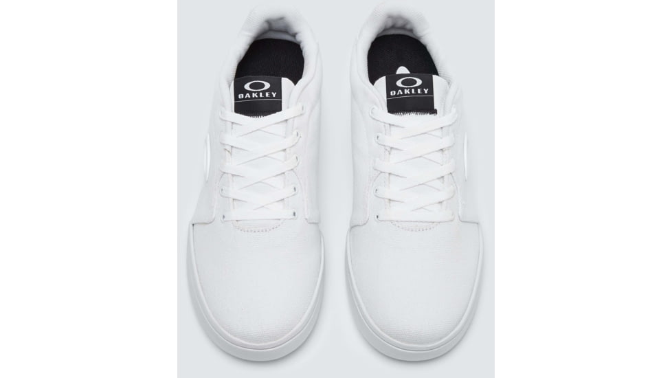 Oakley Logo Canvas Flyer Sneaker - Mens, White, 13.0, 13551-100-13.0